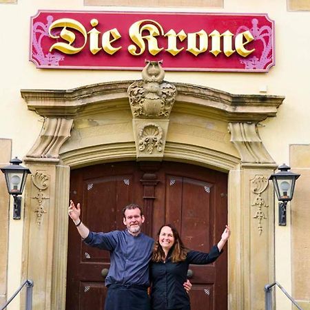 Gasthof Die Krone Швебіш-Галль Екстер'єр фото