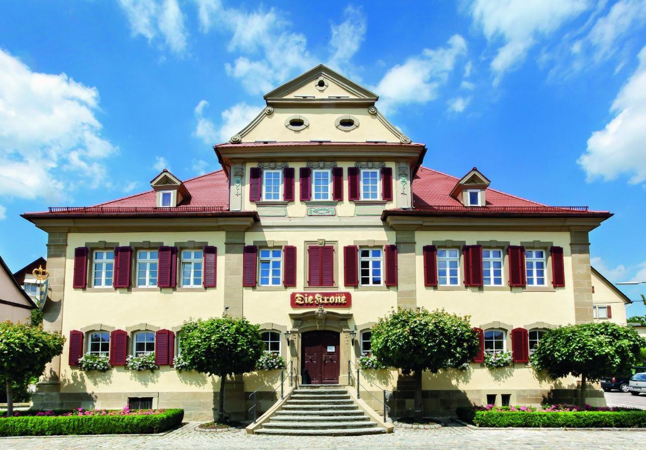 Gasthof Die Krone Швебіш-Галль Екстер'єр фото