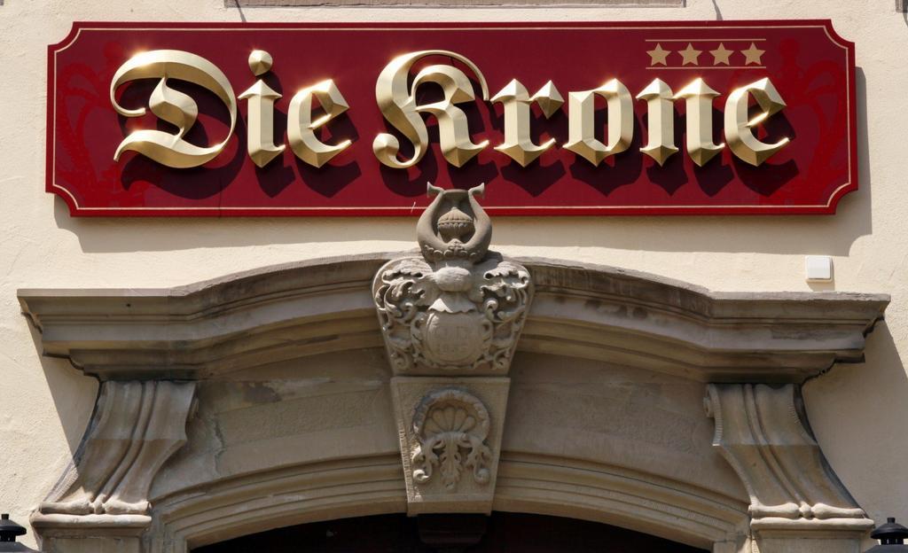 Gasthof Die Krone Швебіш-Галль Екстер'єр фото